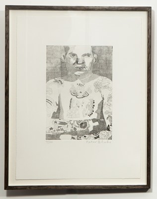Lot 116 - Peter Blake (British 1932-), 'Elvis Two Rivers', 2014