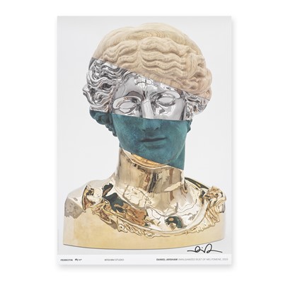 Lot 51 - Daniel Arsham (American 1980-), 'Amalgamized Bust Of Melpomene', 2023