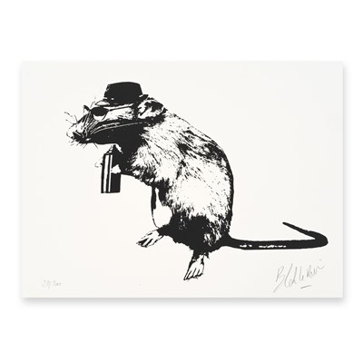 Lot 212 - Blek Le Rat (French 1951-), 'The Street Artist’s Paraphernalia', 2016