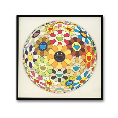 Lot 94 - Takashi Murakami (Japanese 1962-), 'Flower Ball (3D) Sunflower', 2011