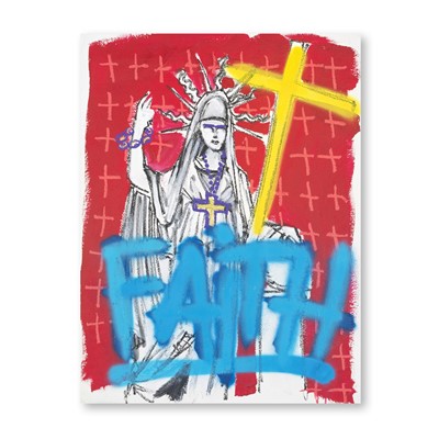 Lot 17 - Bradley Theodore (American 1990-), 'Faith', 2016