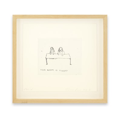 Lot 97 - Tracey Emin (British 1963-), 'Closed', 2013