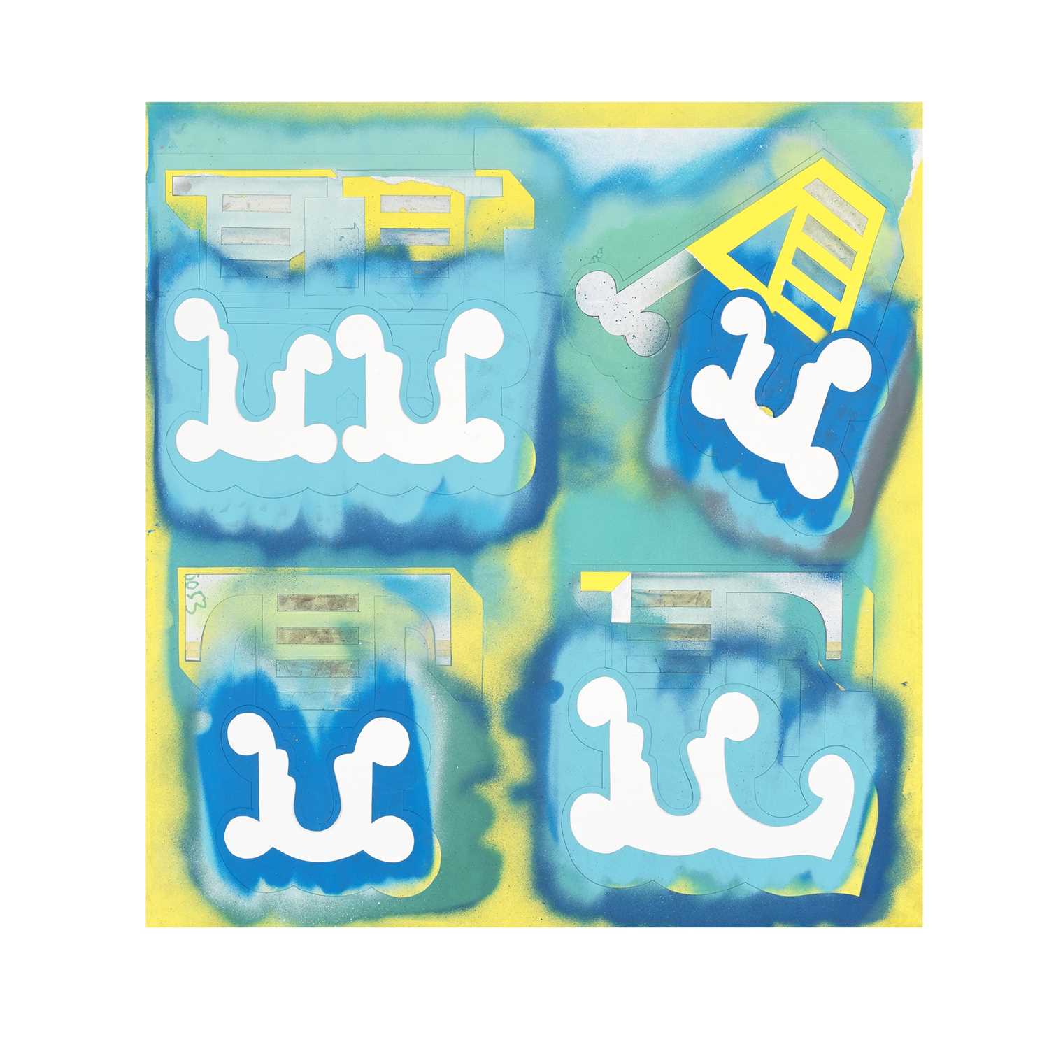 Lot 201 - Ben Eine (British 1970-), 'Love/Hate