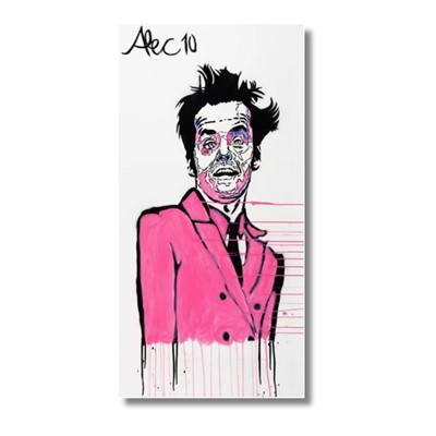 Lot 177 - Alec Monopoly (American 1986-), 'Jack Nicholson', 2010