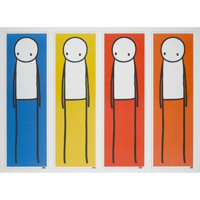 Lot 204 - Stik (British), 'Standing Figure (UK Big Issue)', 2013