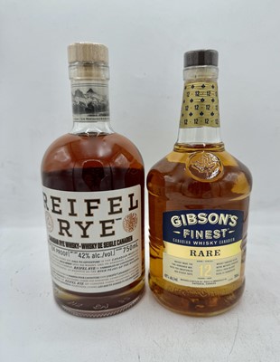 Lot 116 - 6 bottles Mixed Canadian Whiskey