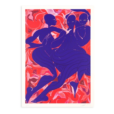 Lot 135 - Tunji Adeniyi-Jones (British 1992-), 'Violet Dance', 2021