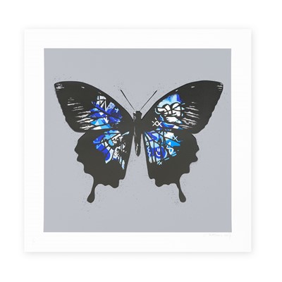 Lot 226 - Martin Whatson (Norwegian 1984-), 'Butterfly (Blue)', 2017