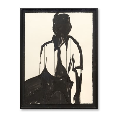 Lot 118 - Rachel Howard (British 1969-), 'Drawing (Man In Shirt)', 2007