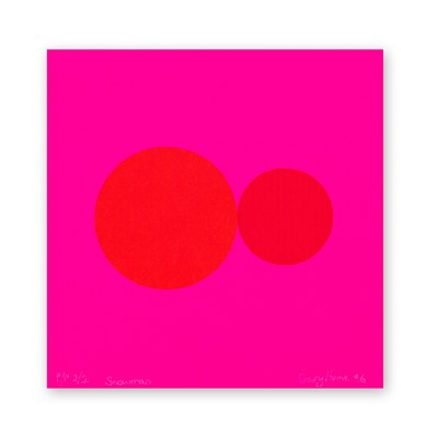 Lot 74 - Gary Hume (British 1962-), 'Snowman', 1996