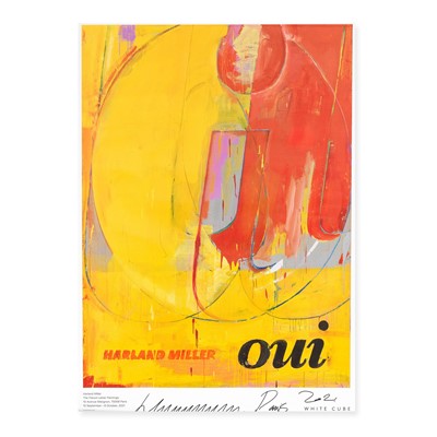 Lot 75 - Harland Miller (British 1964-)'The French Letter Paintings (Oui)', 2021