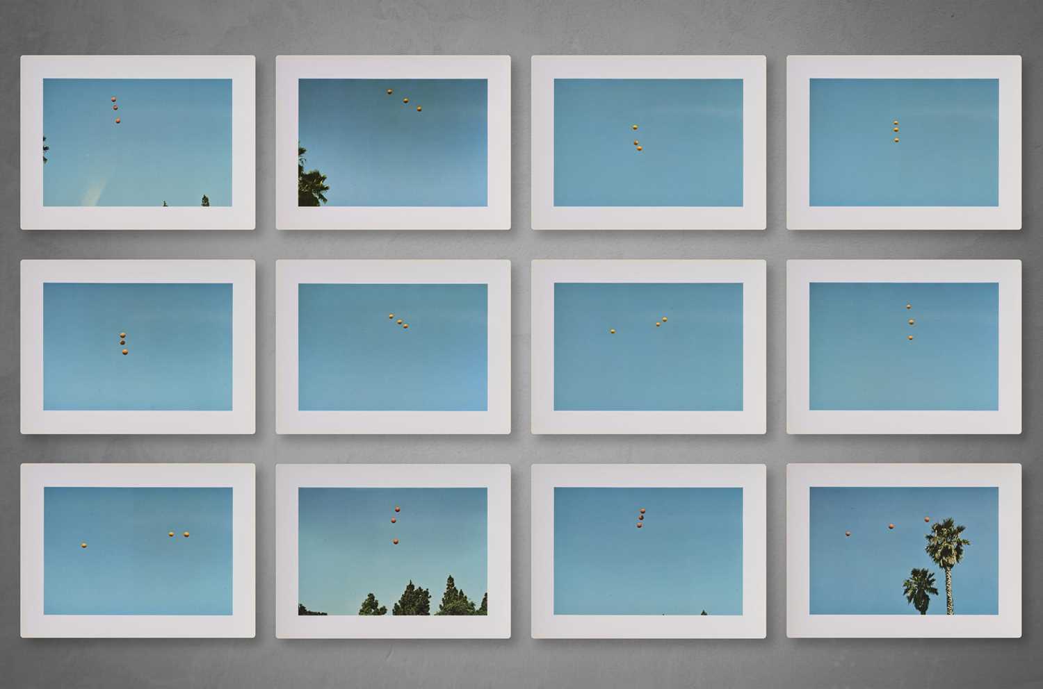 Lot 163 - John Baldessari (American 1931-2020), 'Throwing Three Balls in the Air to Get a Straight Line (Best of Thirty-Six Attempts)', 1973
