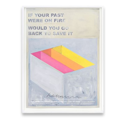 Lot 80 - Harland Miller (British 1964-), 'If Your Past Were On Fire Would You Go Back To Save It', 2016