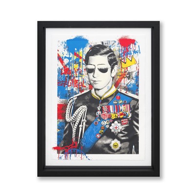 Lot 214 - Mr Brainwash (French 1966-), 'Long Live The King', 2023