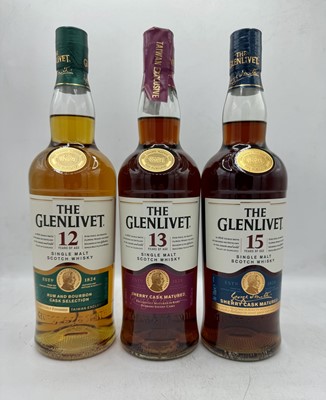 Lot 122 - 6 bottles Mixed Glenlivet