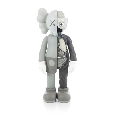 Lot 233 - Kaws (American 1974-), 'Companion Grey (Flayed)', 2017