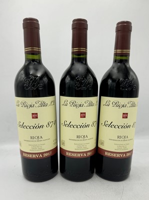 Lot 75 - 6 bottles 2017 Rioja Reserva Selección 874