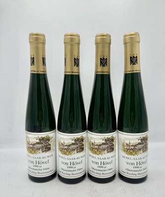 Lot 68 - 12 half-bottles 1999 Oberemmeler Hutte Riesling BA von Hovel