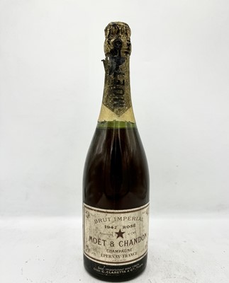 Lot 86 - 1 bottle 1947 Moet et Chandon Rose