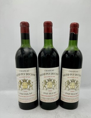 Lot 32 - 10 bottles 1966 Ch Grand Puy Ducasse