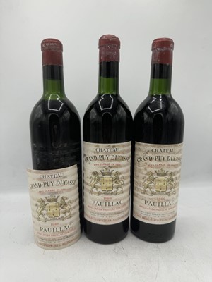 Lot 30 - 11 bottles 1966 Ch Grand-Puy-Ducasse