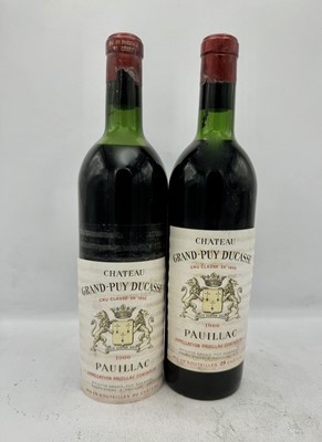 Lot 34 - 11 bottles 1966 Ch Grand-Puy-Ducasse