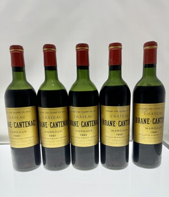 Lot 37 - 8 bottles 1961 Ch Brane-Cantenac