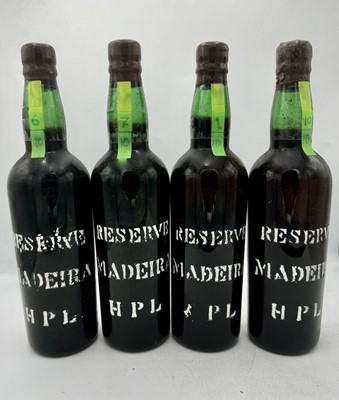 Lot 80 - 4 bottles HPL Reserve Madeira