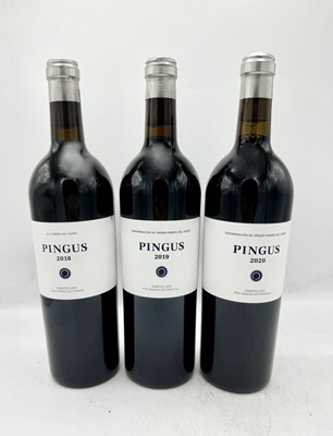 Lot 93 - 3 bottles Mixed Pingus