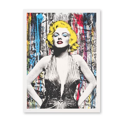 Lot 251 - Mr Brainwash (French 1966-), 'Marilyn For Ever', 2021