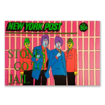 Lot 213 - Mason Newman (British 2000-), 'Stones Go To Jail', 2022