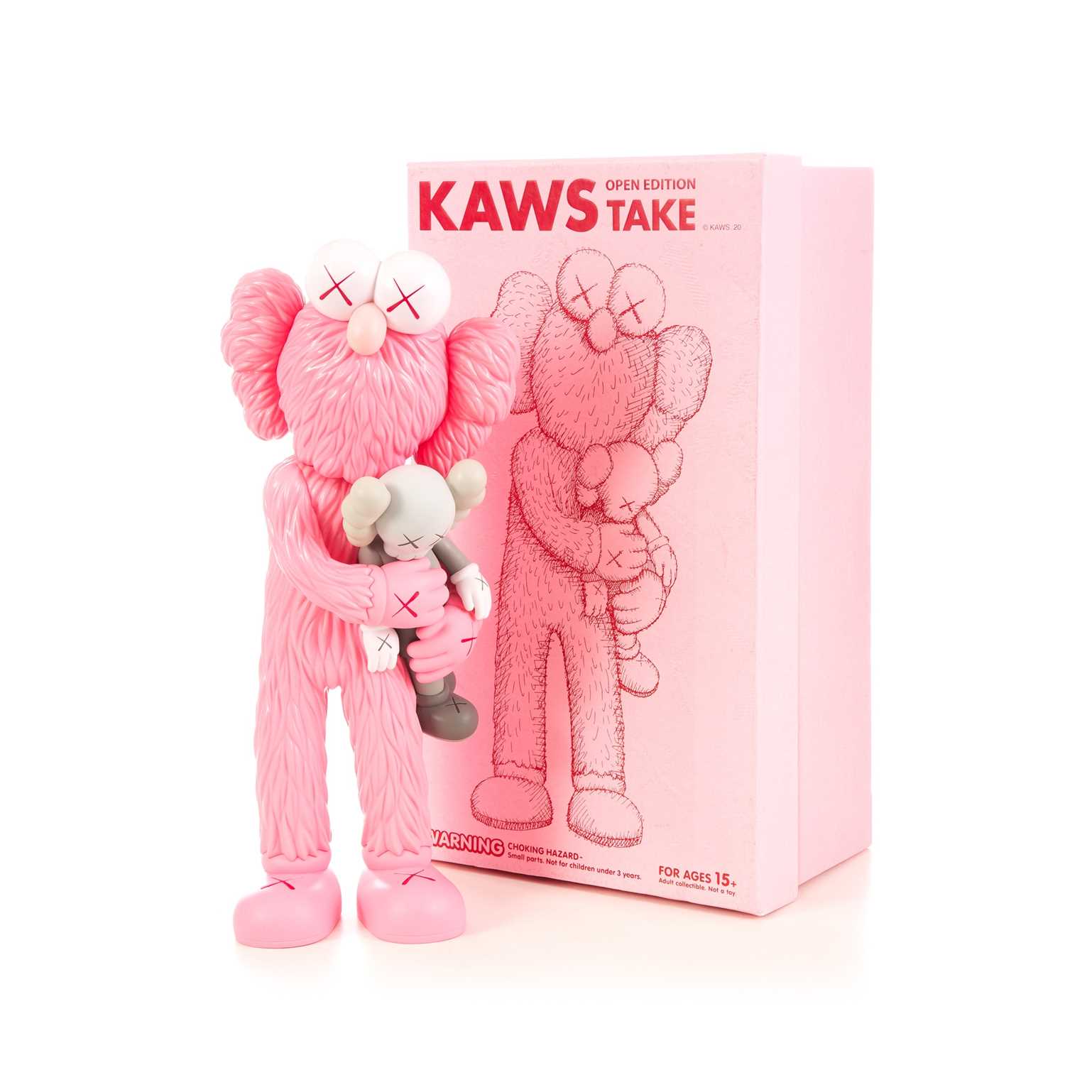Pink Color Kaws Lot 239 - Kaws (American 1974-), 'Take (Pink)', 2020