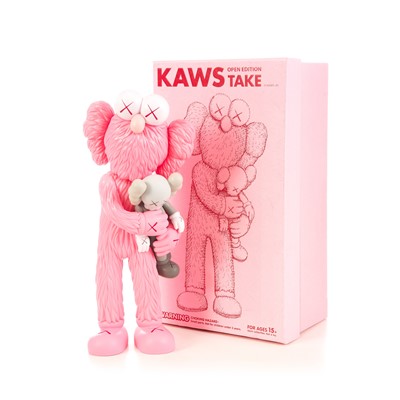 Lot 239 - Kaws (American 1974-), 'Take (Pink)', 2020