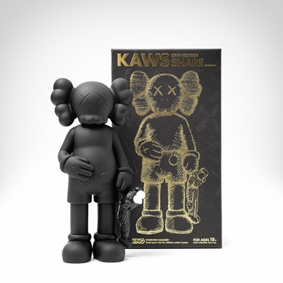 Lot 238 - Kaws (American 1974-), 'Share (Black)', 2020