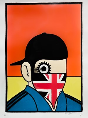 Lot 244 - Paul Insect (British 1970-), 'Clockwork Britain (Blue And Orange)', 2012