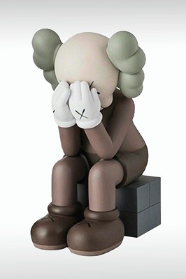 Lot 237 - Kaws (American 1974-), 'Passing Through (Brown)', 2018