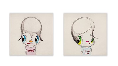 Lot 85 - Javier Calleja (Spanish 1971-), 'Once In My Life (Diptych)', 2023