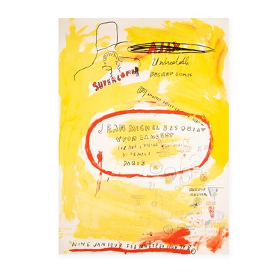 Lot 232 - Jean-Michel Basquiat (American 1960-1988), 'Supercomb', 1988