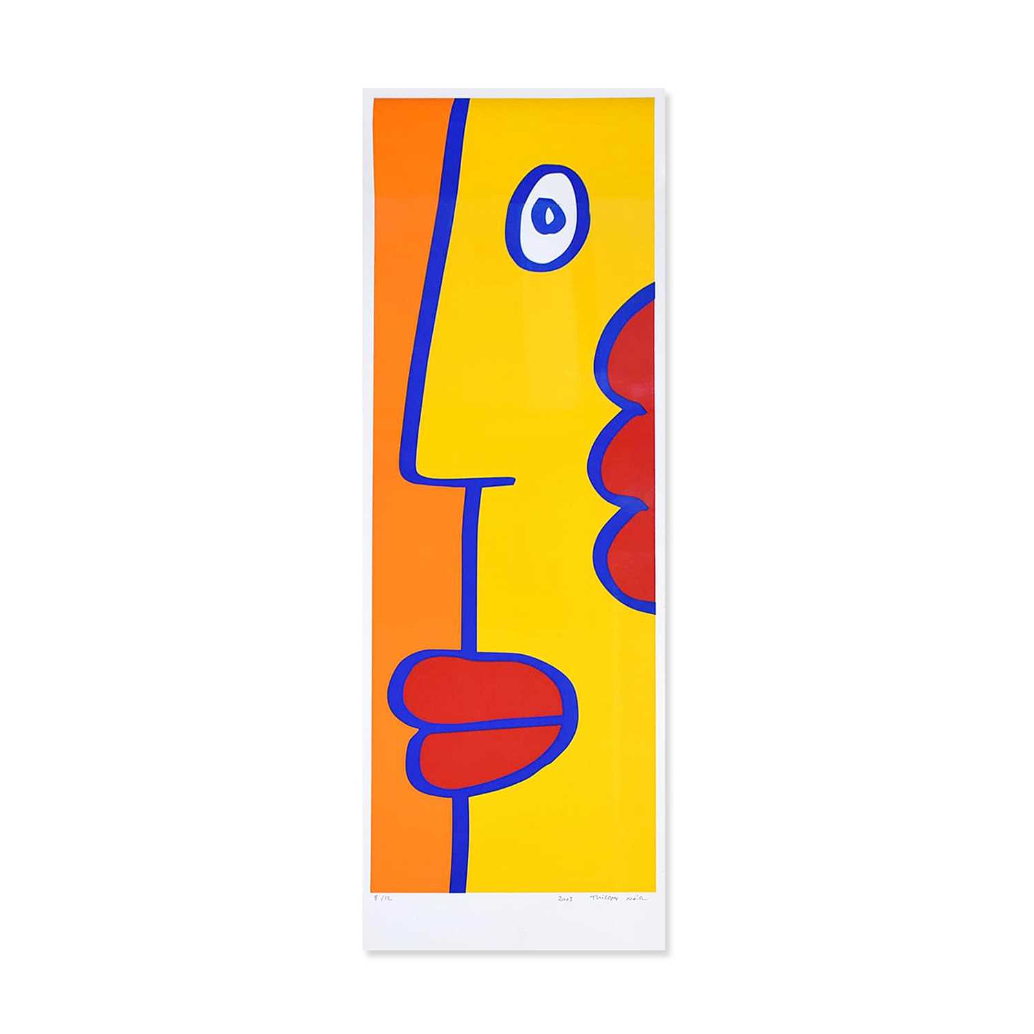 Lot 280 - Thierry Noir (French 1958-), 'I Am Looking In The Same Direction As You', 2005