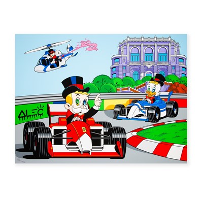 Lot 3 - Alec Monopoly (American 1986-), 'Monaco Grand Prix', 2024