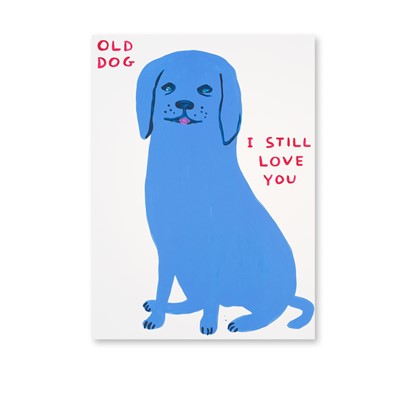 Lot 135 - David Shrigley (British 1968-), 'Untitled (Old Dog)', 2021