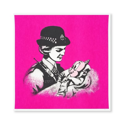 Lot 222 - Dolk (Norwegian 1979-), 'Pig Mask (Pink)', 2012