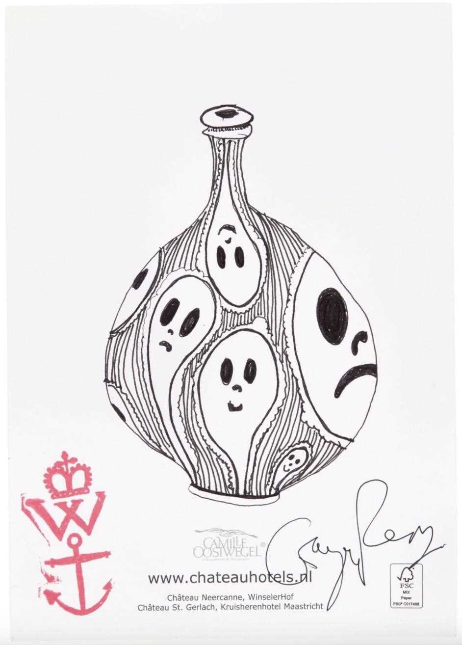 Lot 178 - Grayson Perry (British 1960-), 'Untitled (Ghost Vase)'