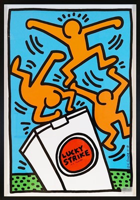 Lot 234 - Keith Haring (American 1958-1990), 'Lucky Strike', 1987