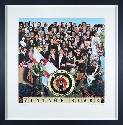 Lot 124 - Peter Blake (British 1932-), 'Vintage Blake', 2012