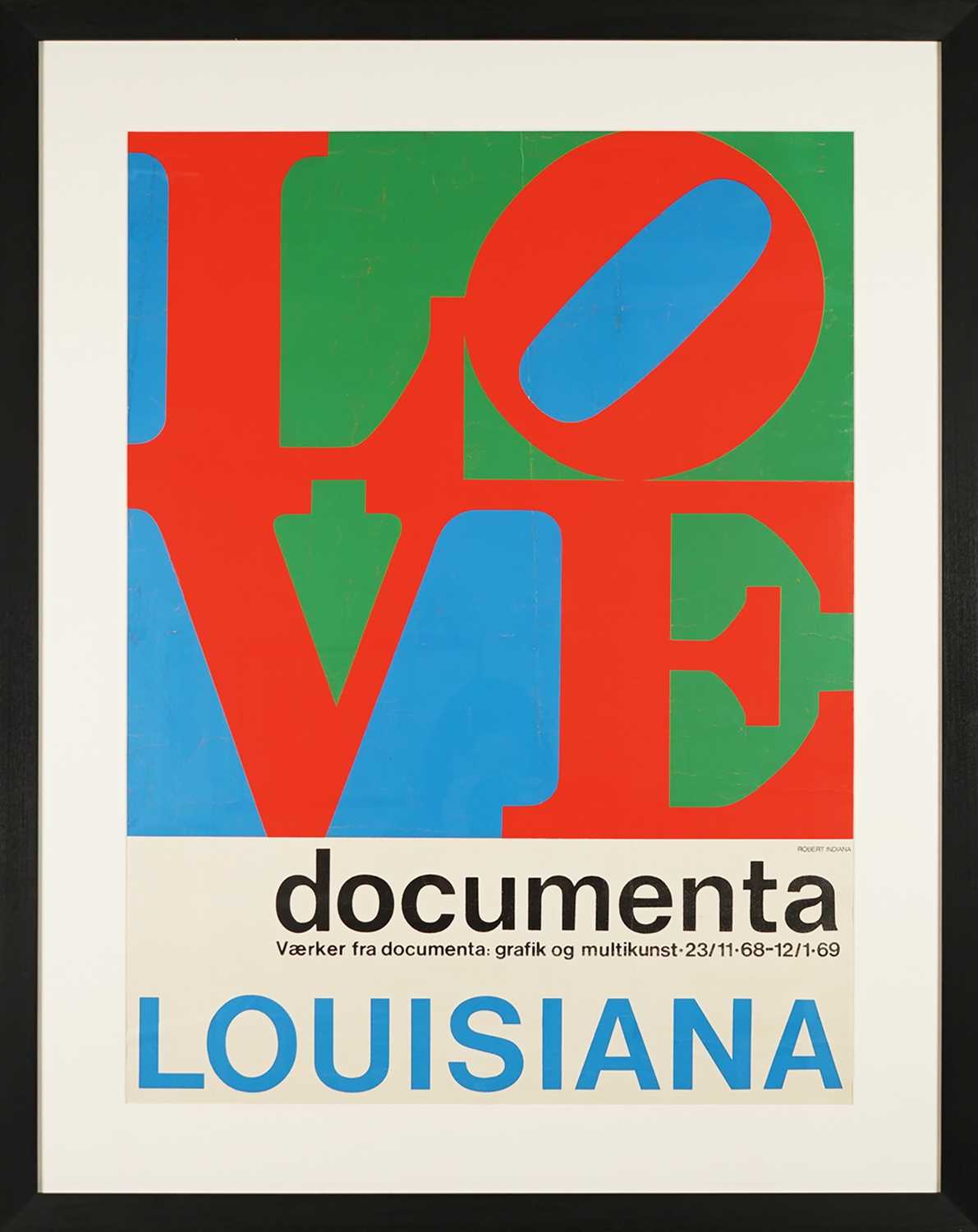 Lot 134 - Robert Indiana (American 1928-2018), 'LOVE Louisiana', 1968