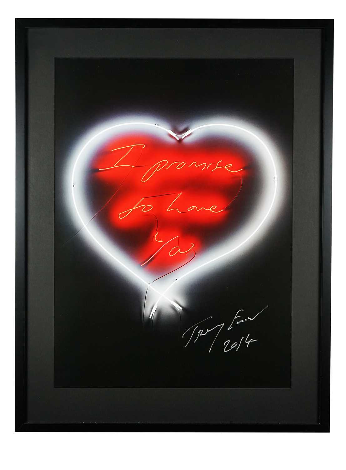 Lot 145 - Tracey Emin (British 1963-), 'I Promise To Love You', 2014