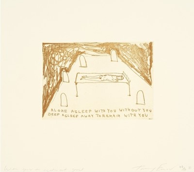 Lot 146 - Tracey Emin (British 1963-), 'With Or Without You', 2010