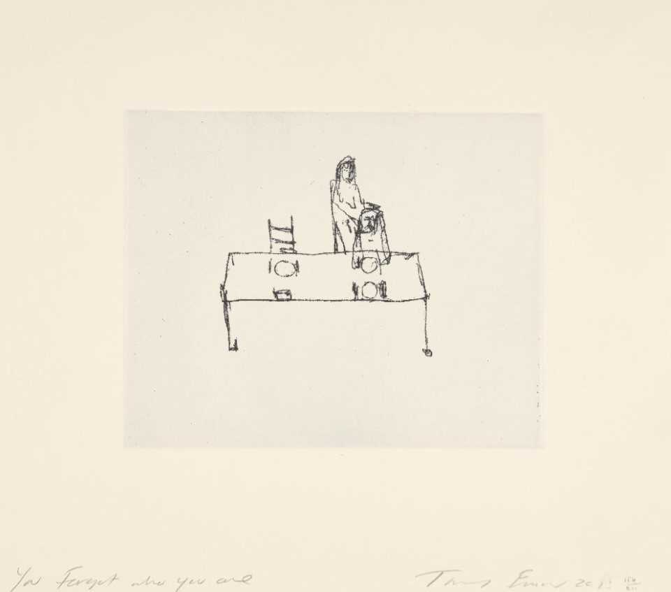 Lot 144 - Tracey Emin (British 1963-), 'You Forgot Who You Are', 2013