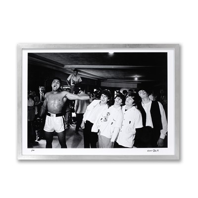 Lot 163 - Chris Smith (British 1937-, 'Ali Vs The Beatles', 1964